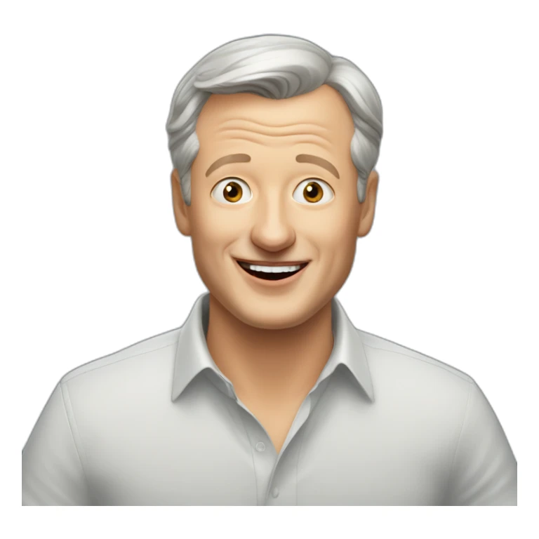 bruno Le Maire qui tire la langue sticker