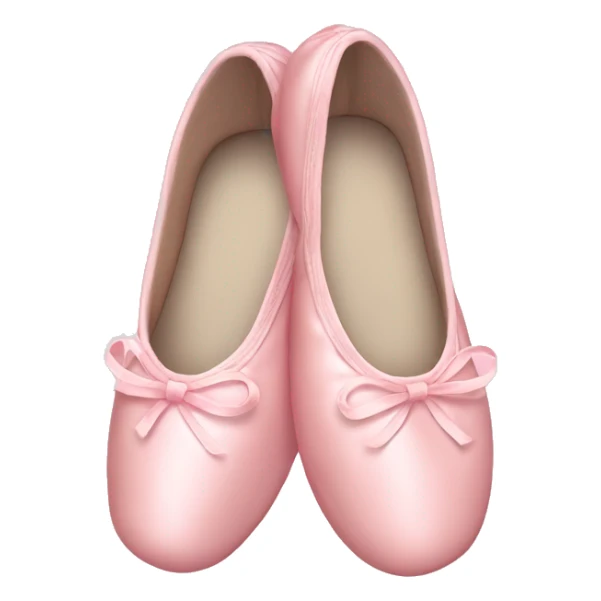 pastel pink ballet shoes sticker
