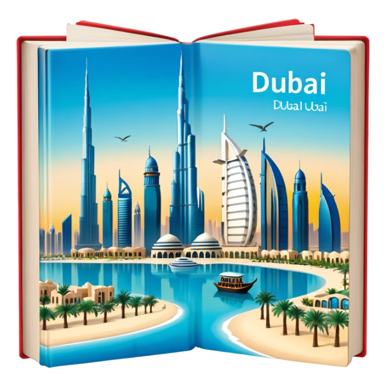 guide to traveling to Dubai sticker