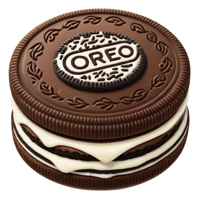 i want to create a emoji of one Oreo sticker