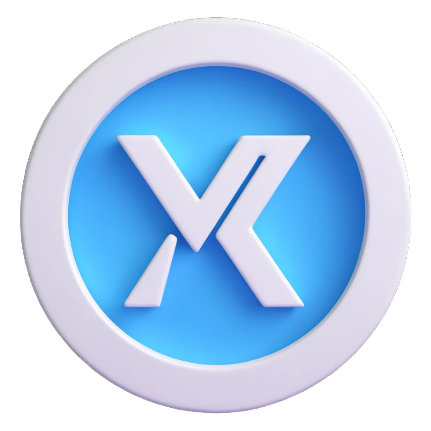 white 3D circle with a blue male symbol (♂) in the center, realistic lighting sticker