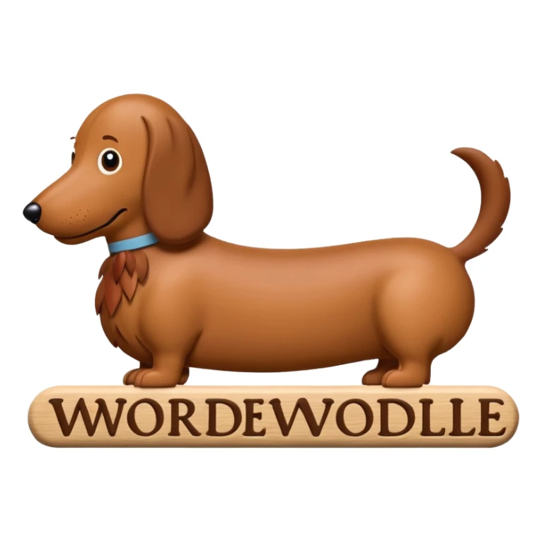 wordle (new york times) wiener sticker