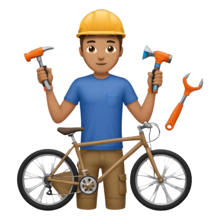 Bike Repair Mechanic sticker