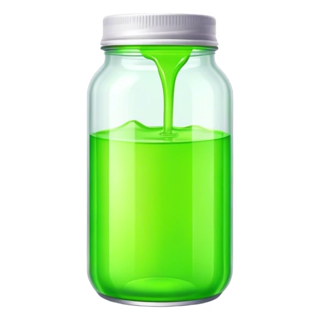 Energy drink in a jar sticker