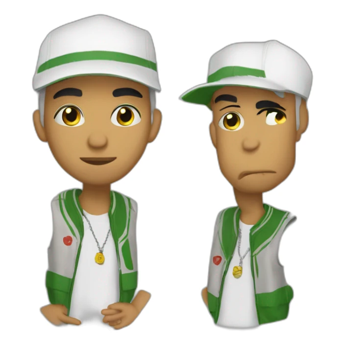 Didin canon 16 (the algerian rapper) sticker