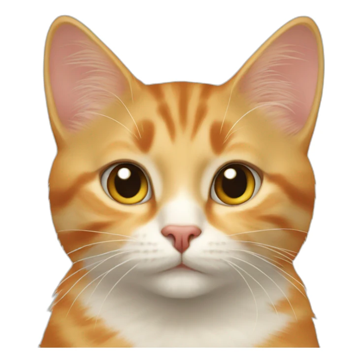 Woman blonde-calico-cat-next-to-an-orange-tabby-cat sticker