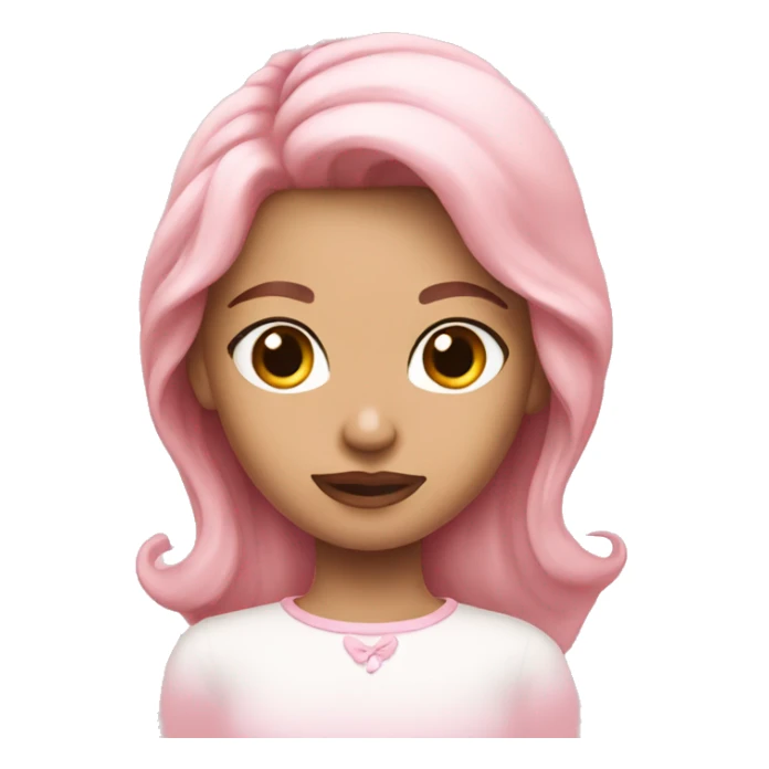 light pink girly sticker