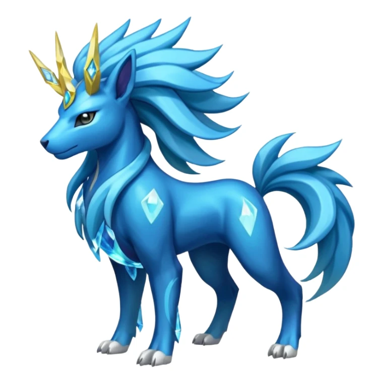 Manectric-Suicune-Cobalion-Zygarde-fusion-hybrid-creature  sticker