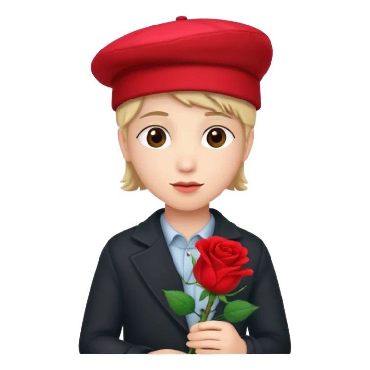 Alone in the Valentine's day sticker