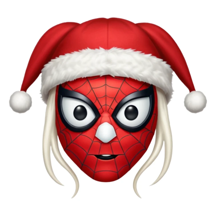 spider man - clown  sticker