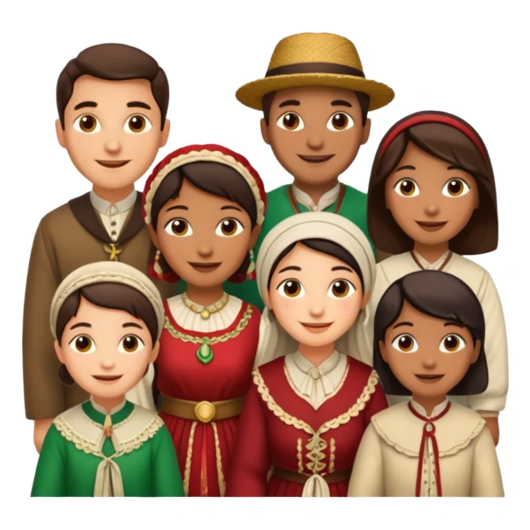 Italian immigrants, one people sticker