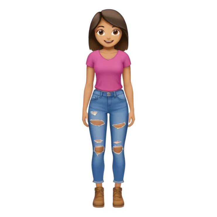 use the 2nd image and remove the pockets on the knee part sticker