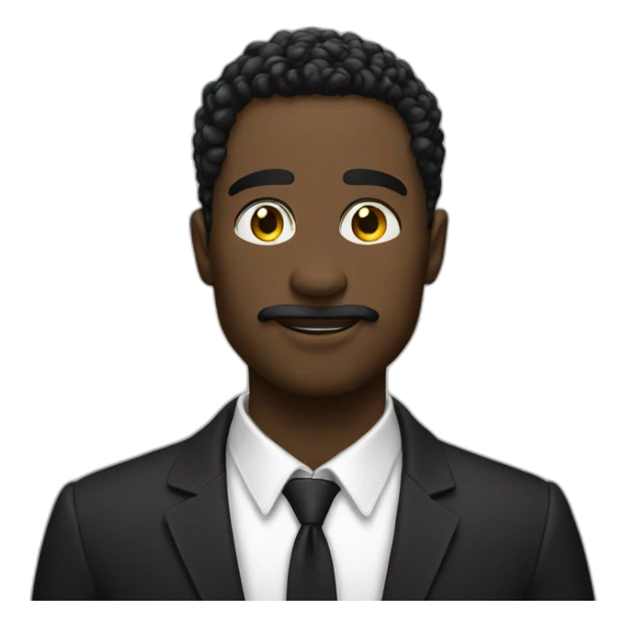 Homme blanc qui tape un homme noir sticker