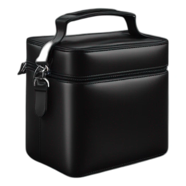 Balenciaga black lunchbox bag  sticker