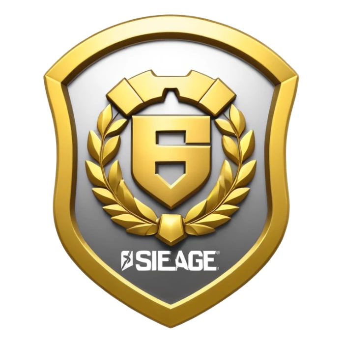 rainbow six seige champion logo sticker