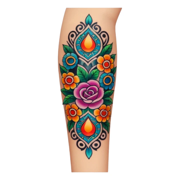 tattoo arm sticker