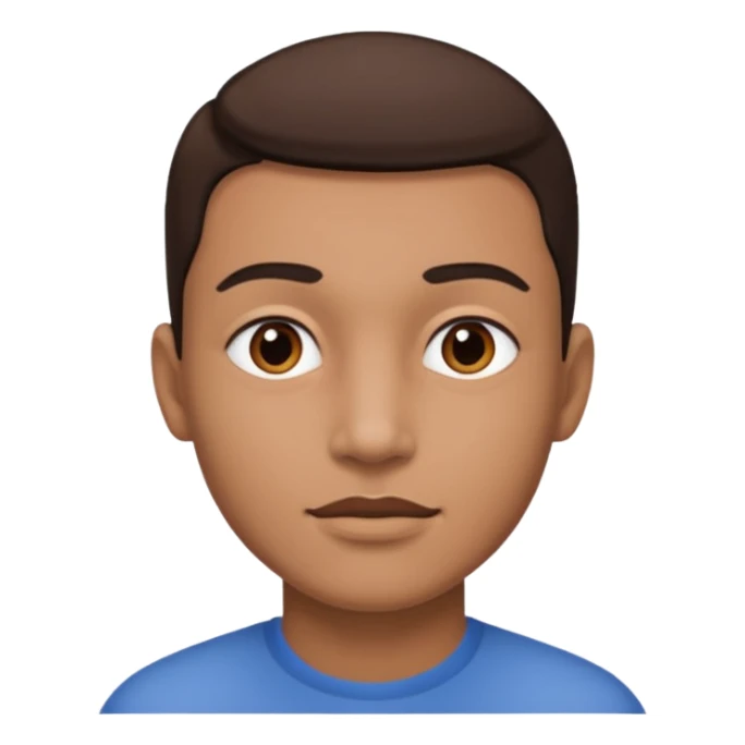 a person with a lot of details 3/4 view sticker