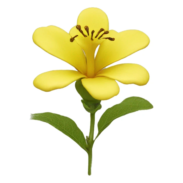 Milo flower thespesia populnea yellow sticker