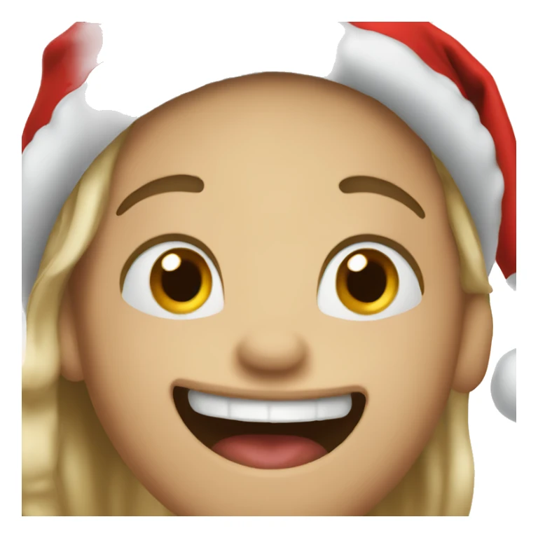 Excited for Christmas emoji  sticker