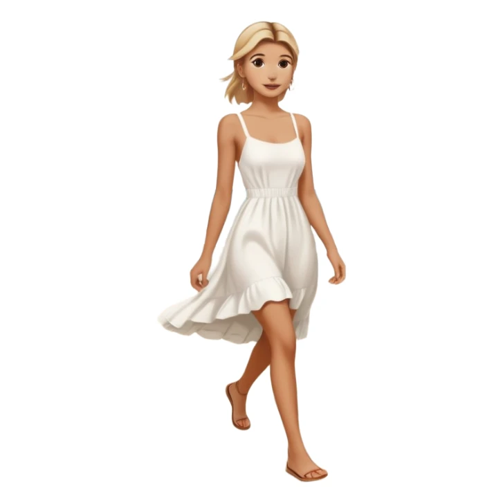 Hailey bieber en voyage tout le corps  sticker