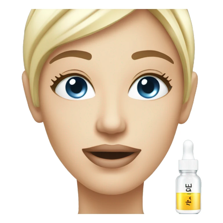 hyaluronic acid serum sticker