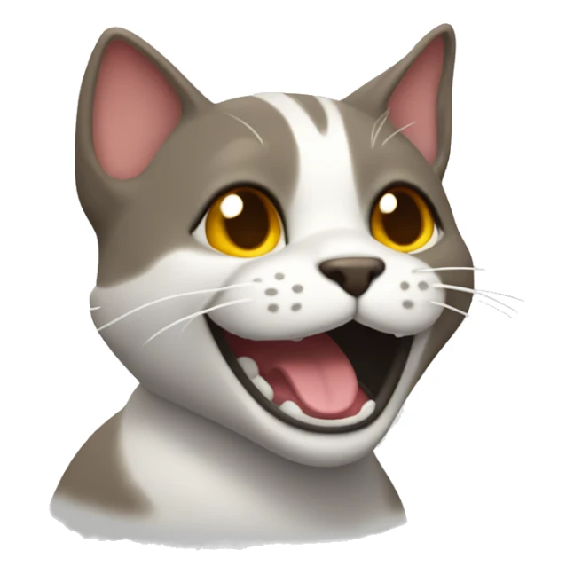gato pardo sonriendo con un pulgar arriba  sticker