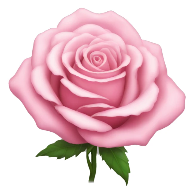 Pink rose sticker