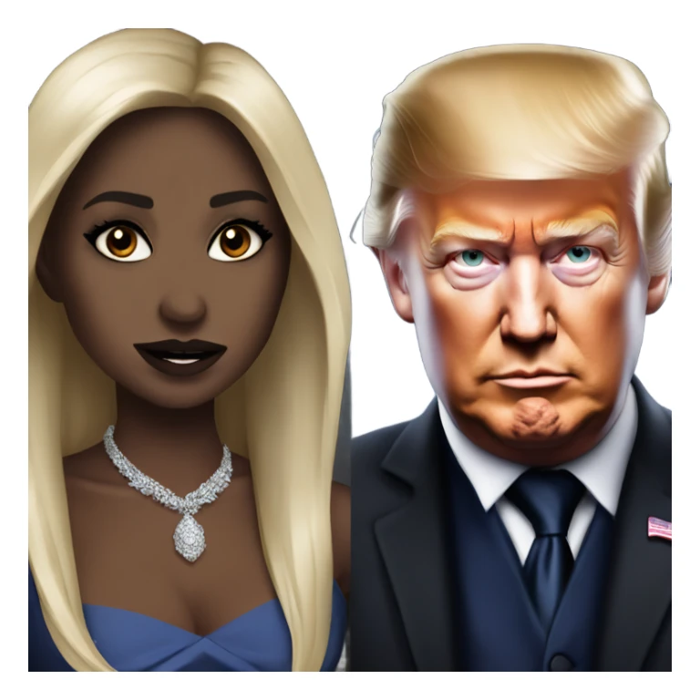 Donald Trump is vampire diaries sticker