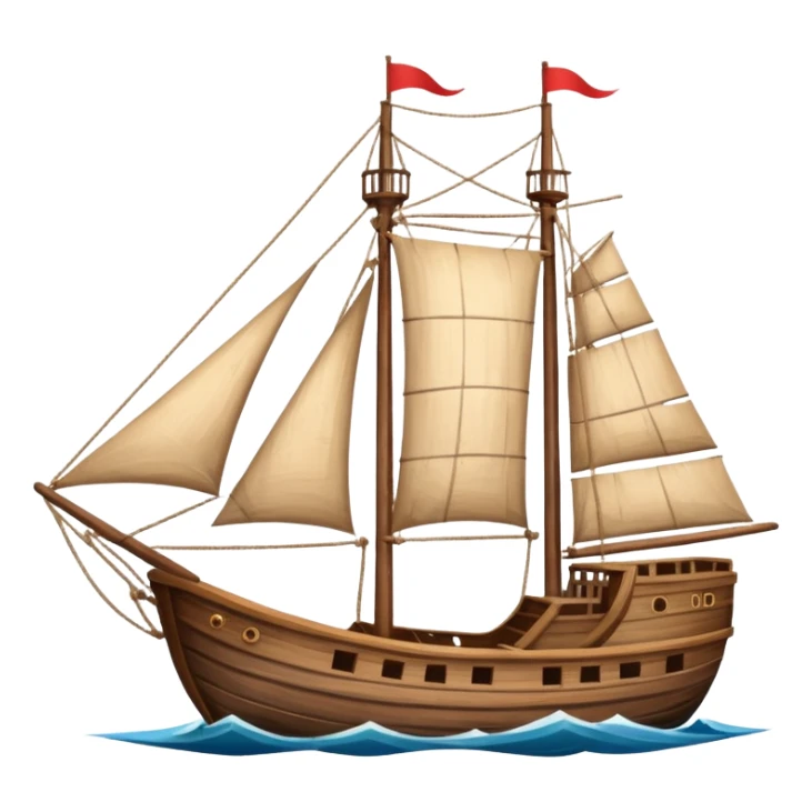 Sea travel sticker