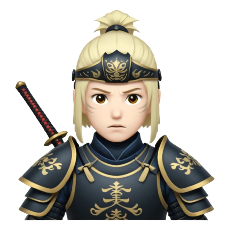 Emoji du personnage Nioh sticker