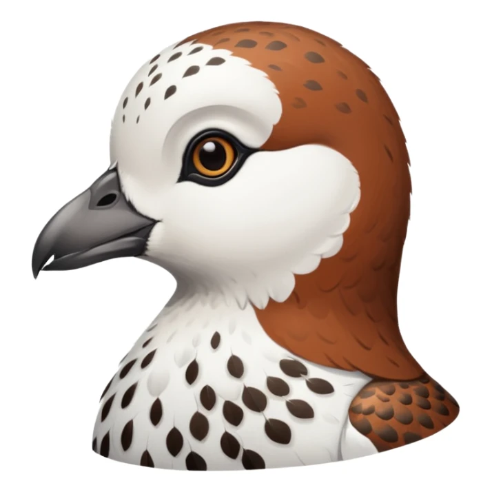 Male Rock Willow Ptarmigan sticker