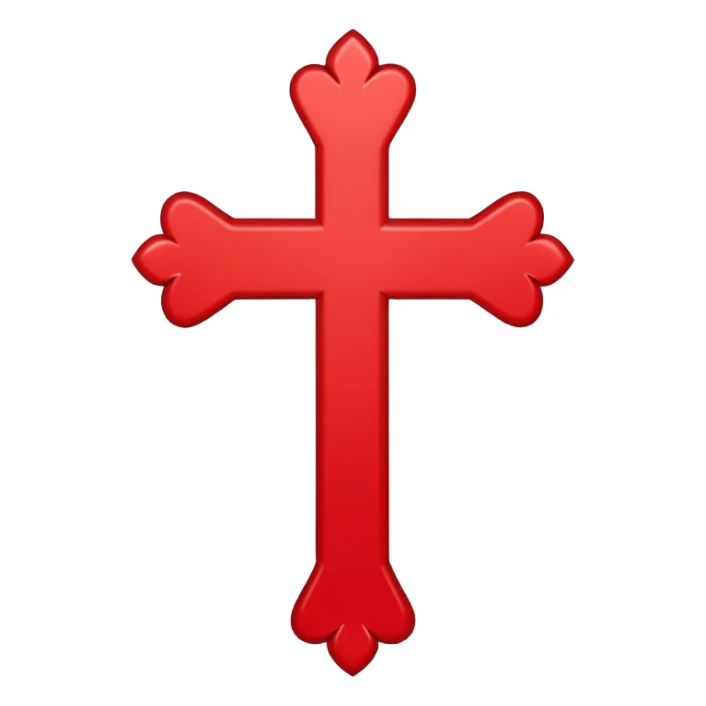 un coeur barré avec un croix sticker