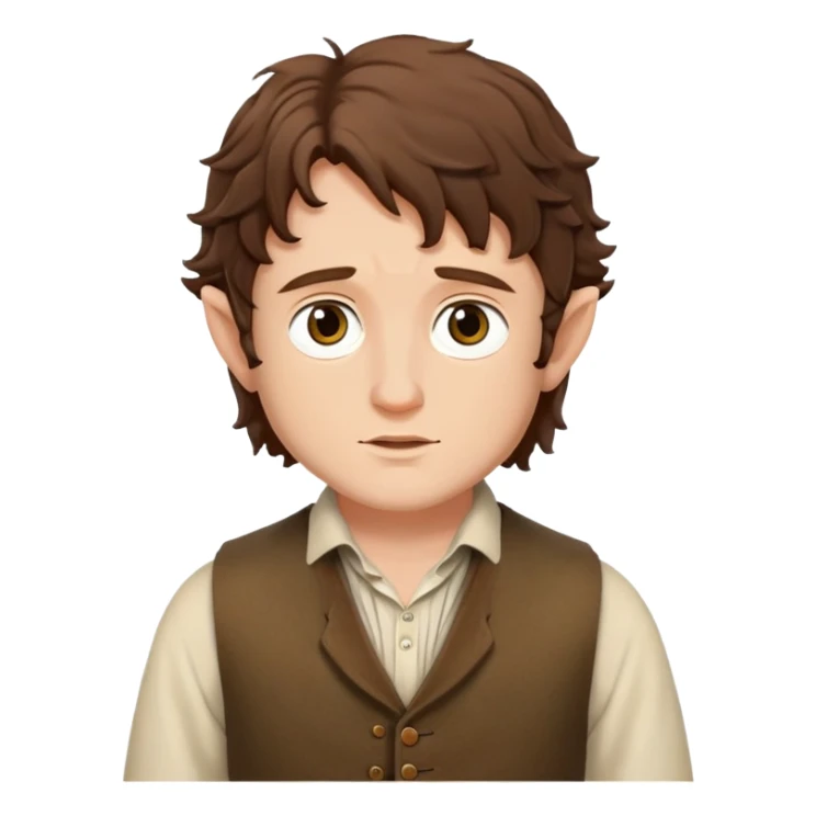 Frodo Baggins from The Lord of the Rings sticker