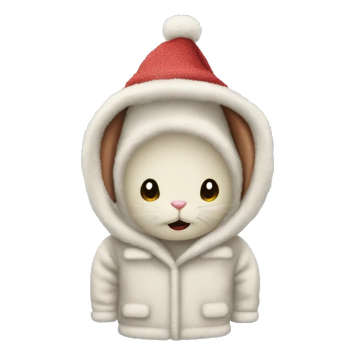 A Christmas Story bunny suit sticker