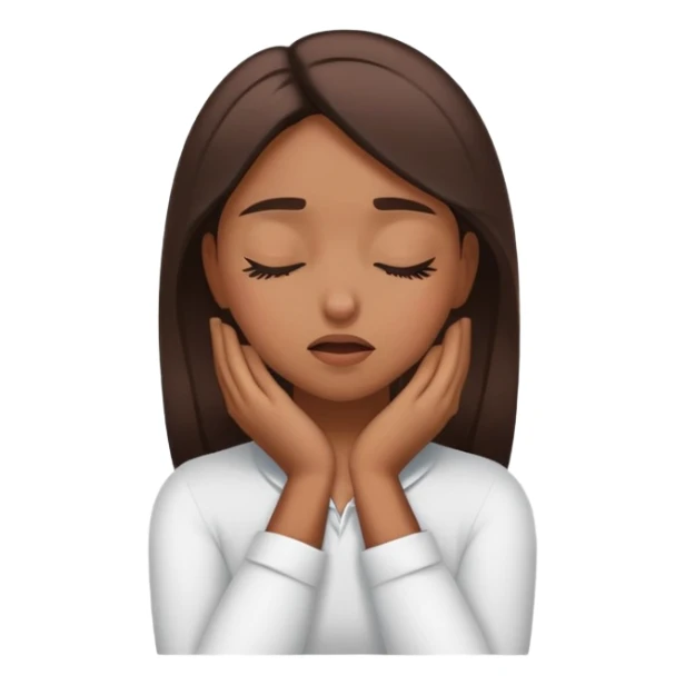 girl hands around neck crashing out sticker