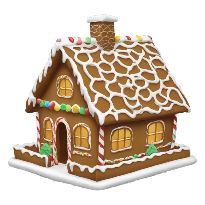 gingerbread house sticker