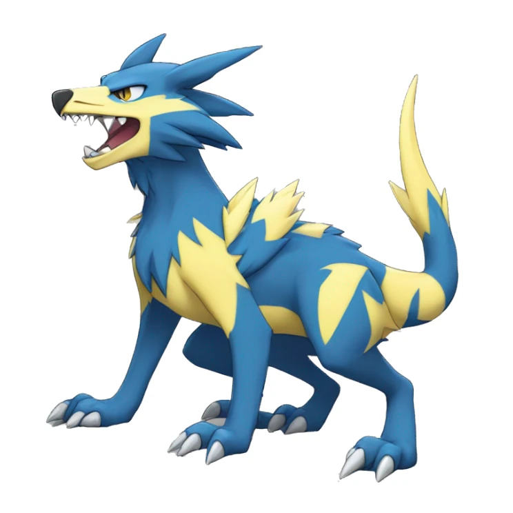 Lombax-Sergal-Zeraora-Nargacuga-Fakemon full body sticker