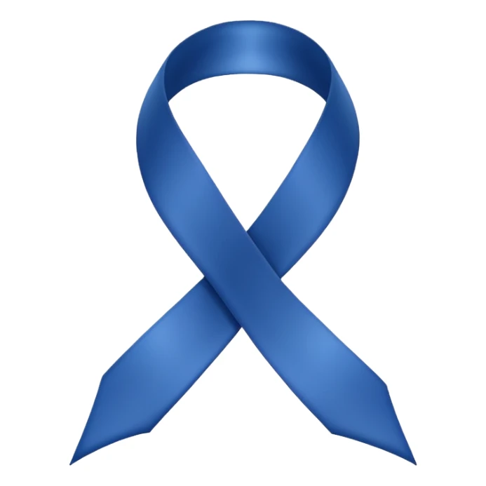 Laço de fita azul marinho  sticker