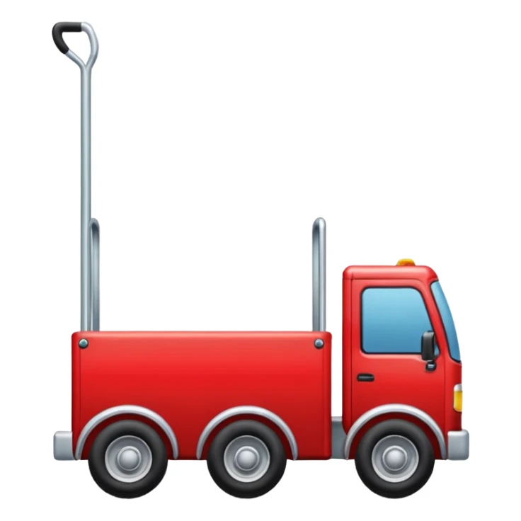 Moving truck or dolly
 sticker