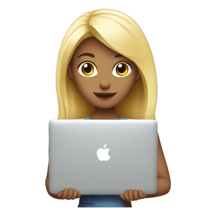 blond-girls-with-MacBook sticker