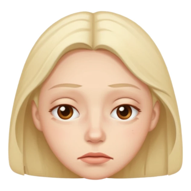 tired and exhausted with undereye bags sticker