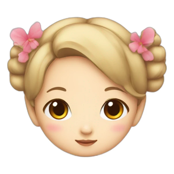 kawaii Japanese girl sticker