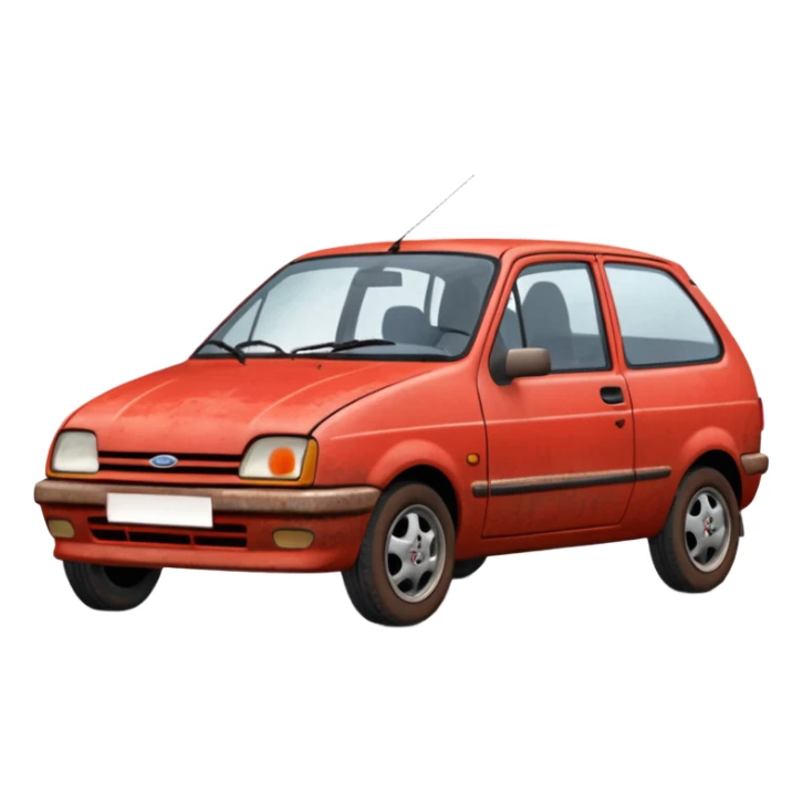 Ford fiesta 1998 MK4 old sticker