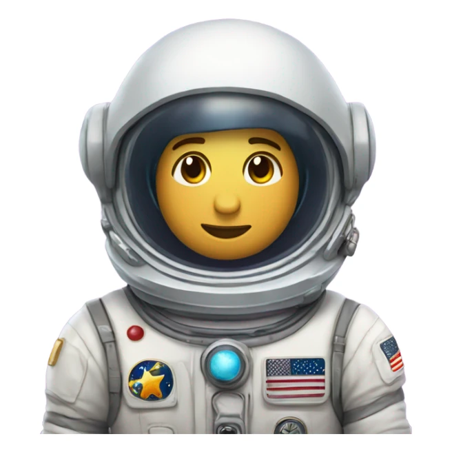 Astronauta sorprendido con unicornio encima  sticker