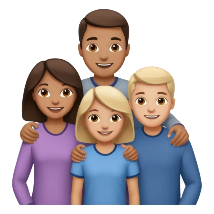family of 5 sticker