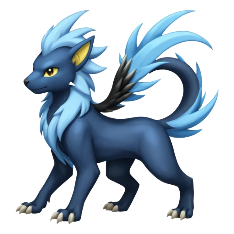 Luxray-Manectric-Absol-fusion, full body sticker