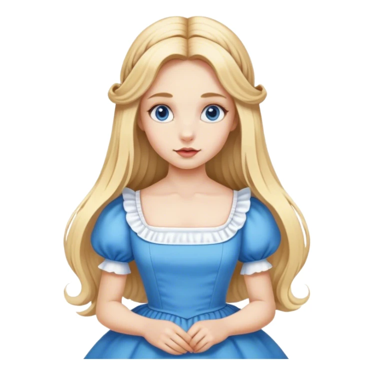 Alice in wonderland sticker