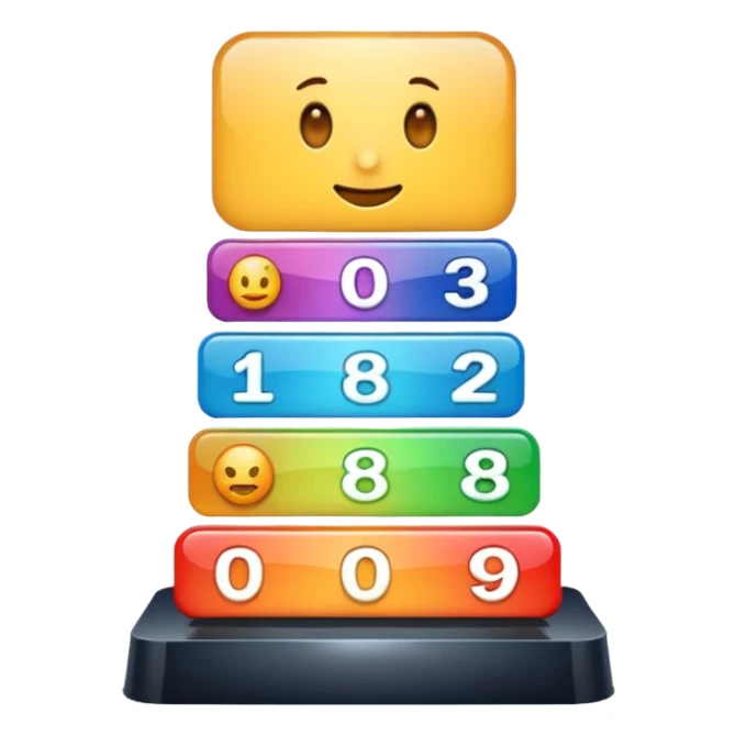 I want to generate a 3d image for a leaderboard sticker