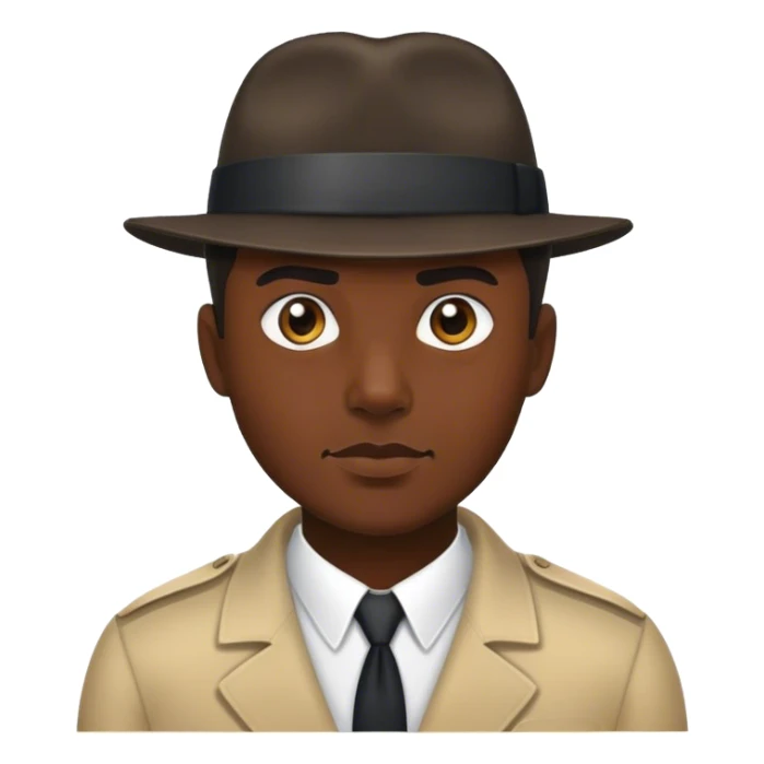 gay investigator man sticker