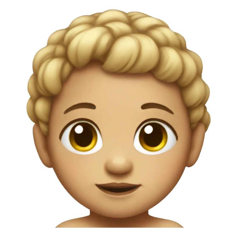 Rainbow skin baby  sticker